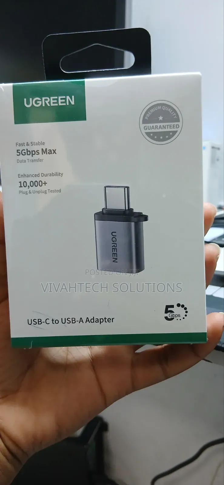Quality Ugreen Us270 Usb-c To Usb-a Adapter New