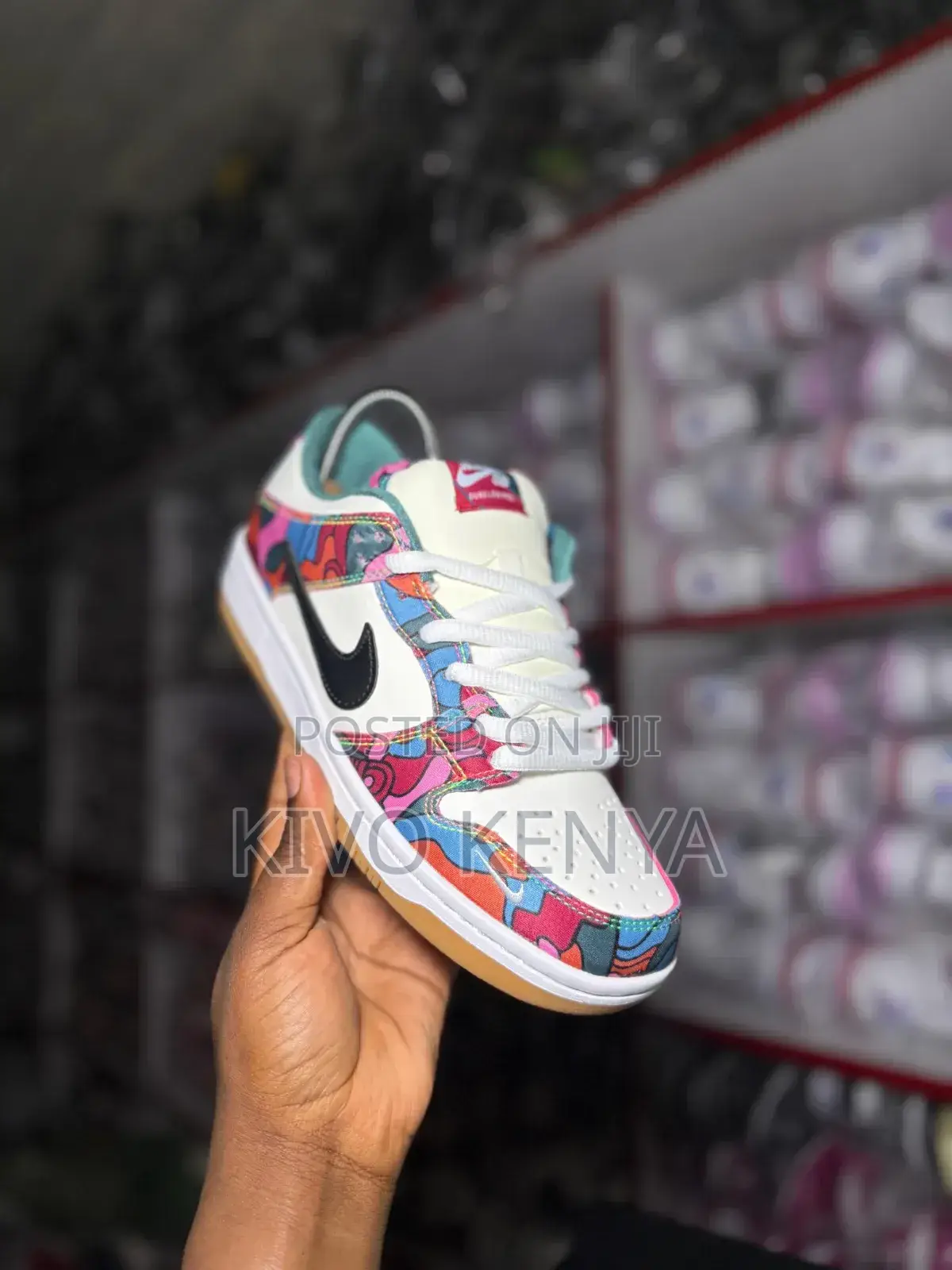 Nike Sb Dunk Low Pro X Parra Abstract Art