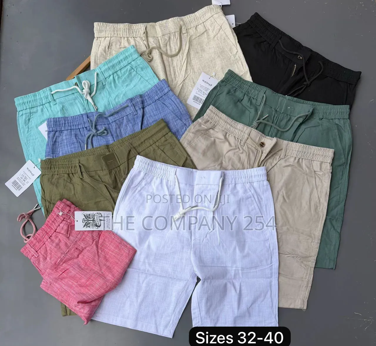 Quality Casual Linen Men Short Available Cotton Made