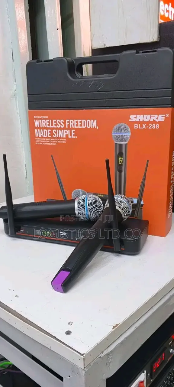 Shure BLX 288/Sm58 Wireless Microphone System