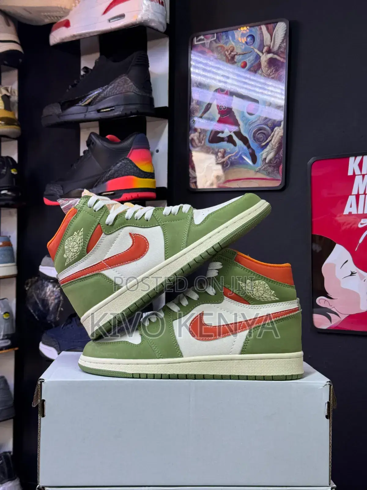 Nike Air Jordan 1 Retro High Og Craft Celado