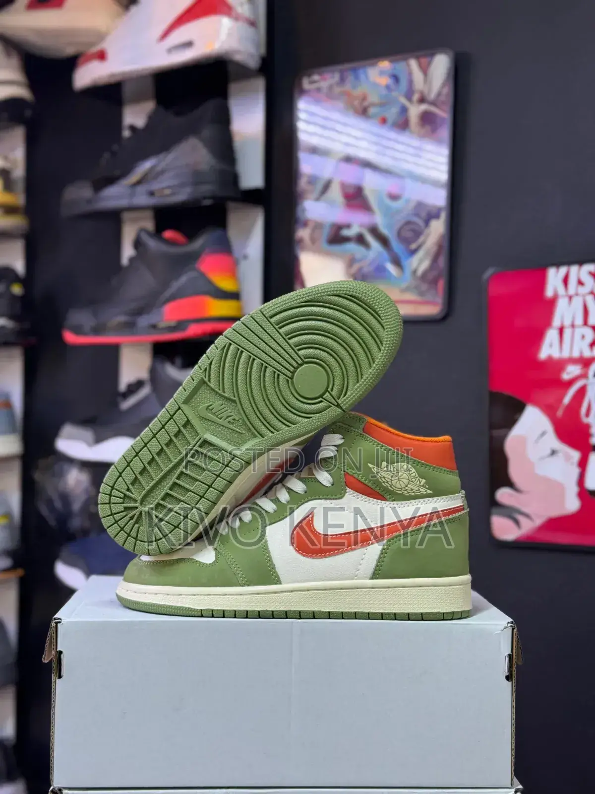 Nike Air Jordan 1 Retro High Og Craft Celado