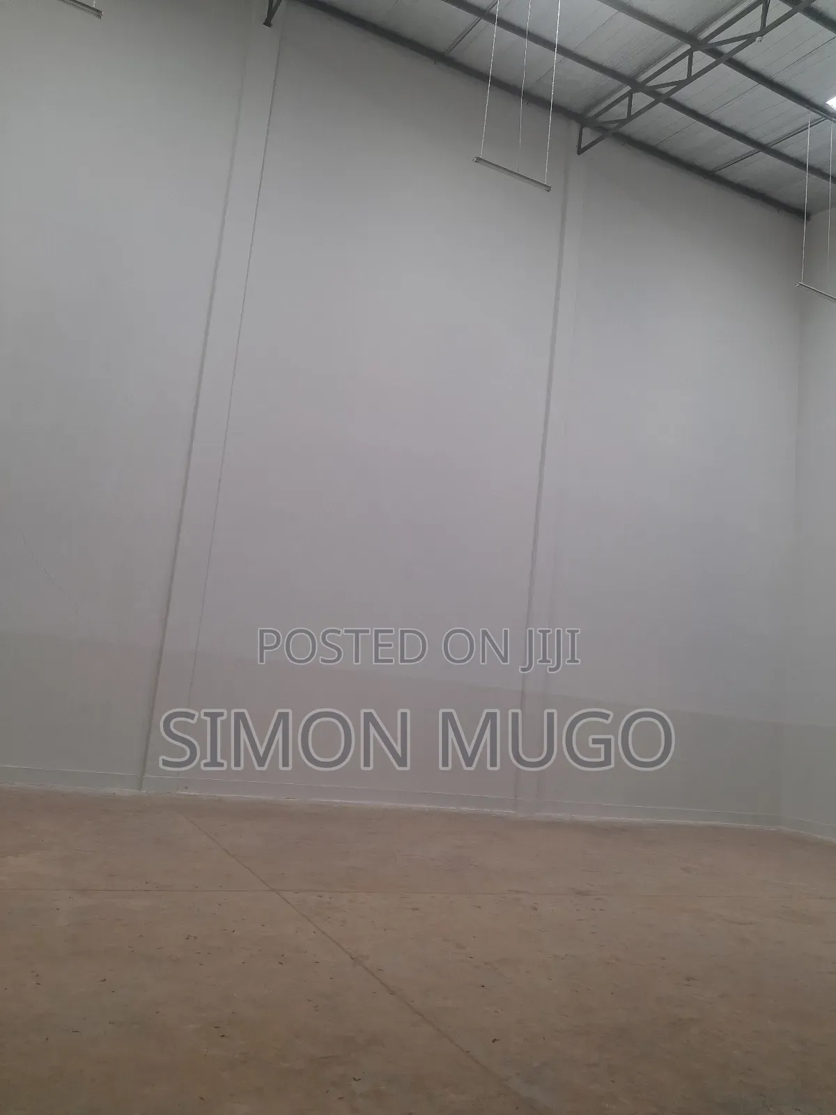Godown 6000 Sq Ft to Let Ruiru Town 35 Sh. Per Square Feet PLS Vat