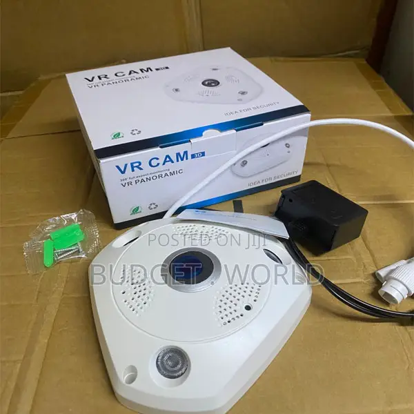 Vr Cam 360° Panoramic Wi-Fi Camera 1080p With Up to 32gb Storage