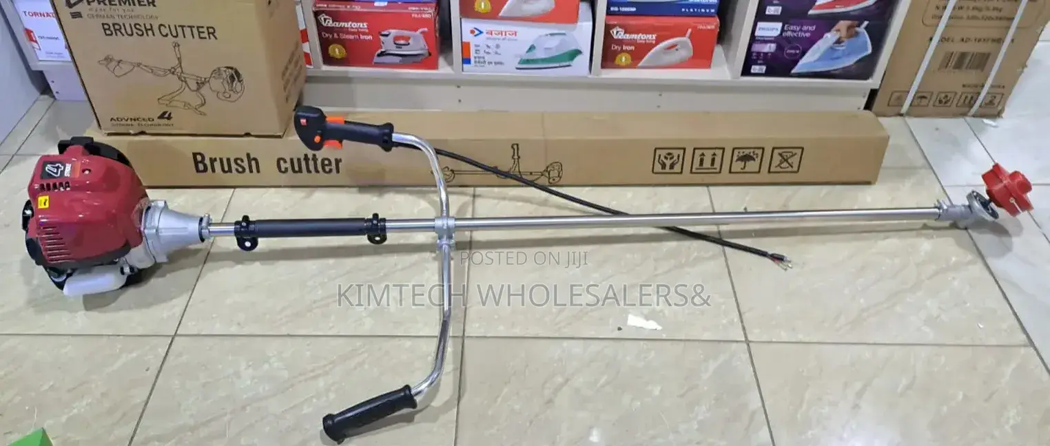 Premier Brush Cutter Side Bar Machine With Bush Chopper : 4stroke
