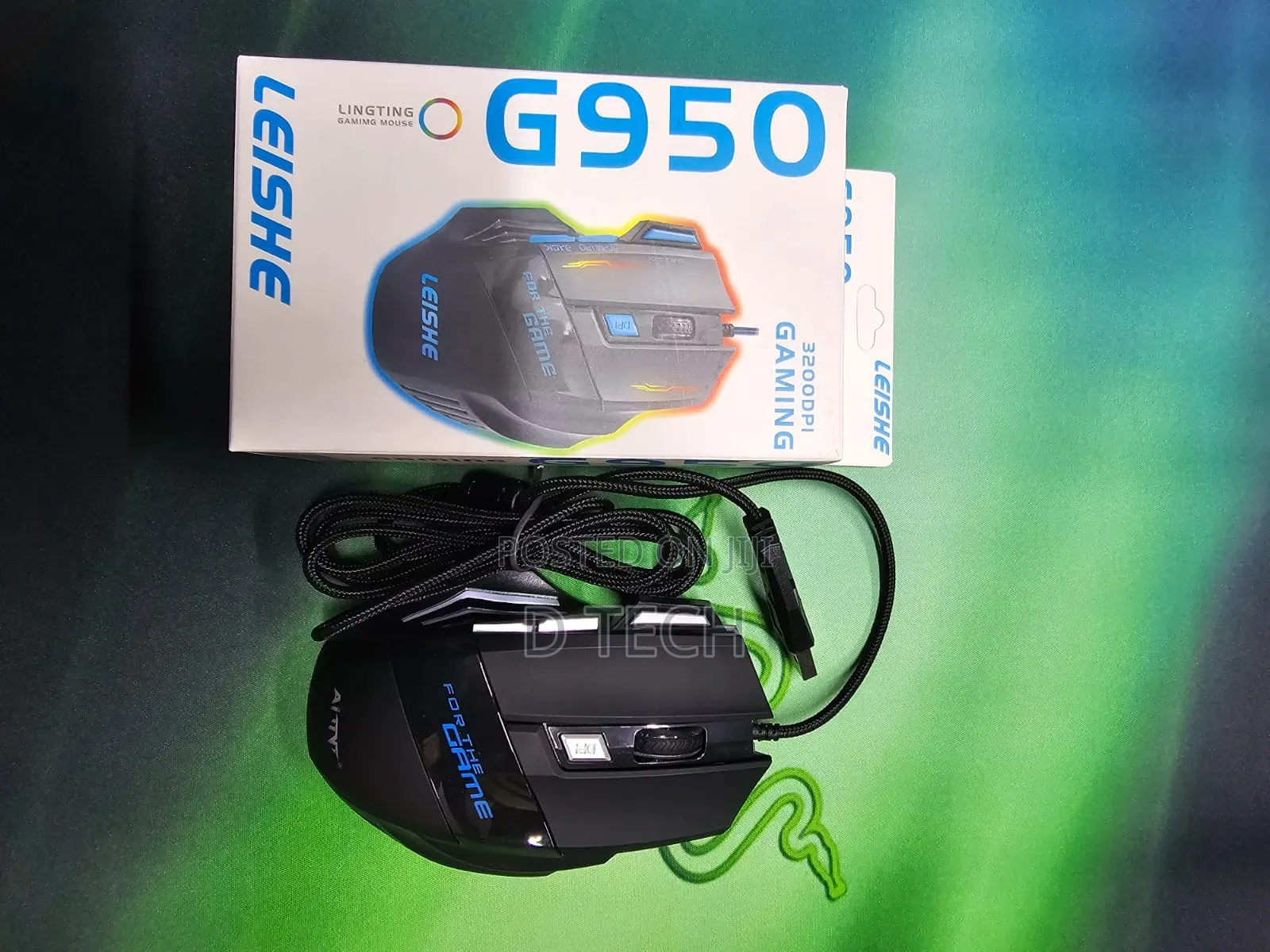 Brand New Wired Leishe G950 G970,G940 Lighting Gaming Mouse 3200dpi