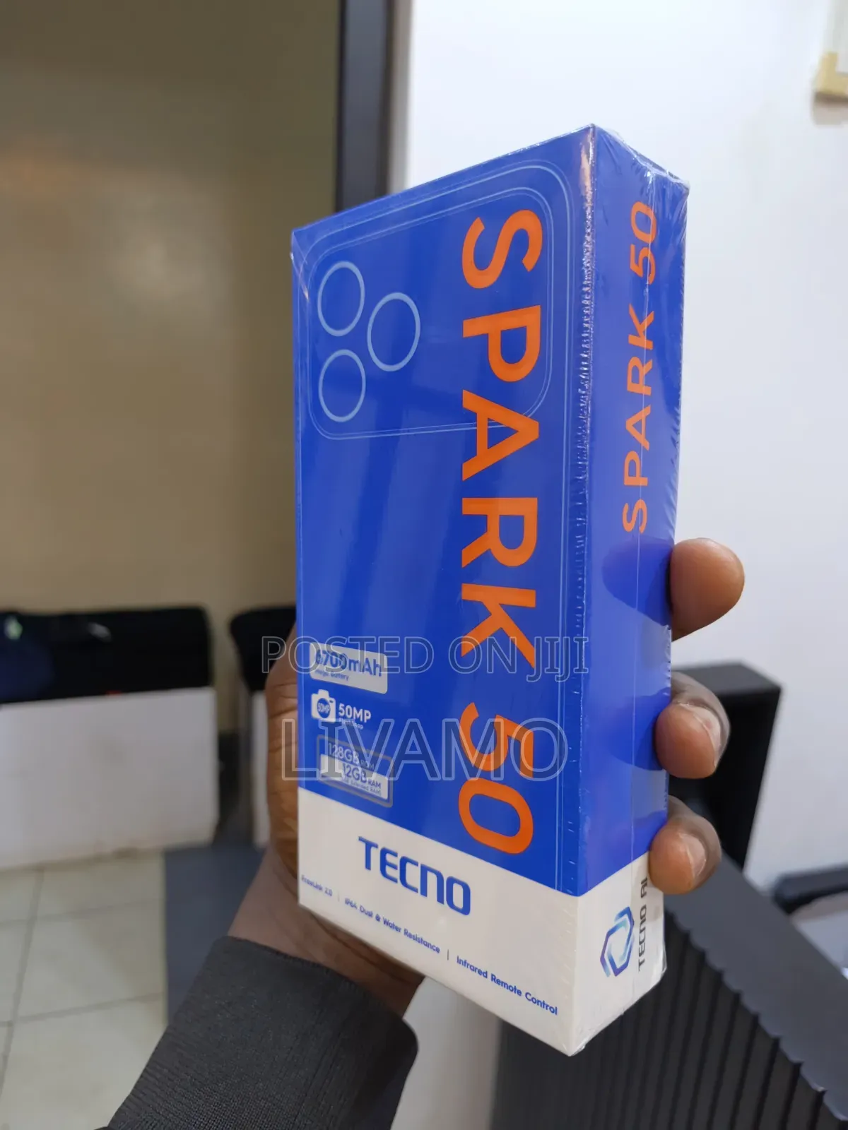 New Tecno Spark 50 128 GB Gray