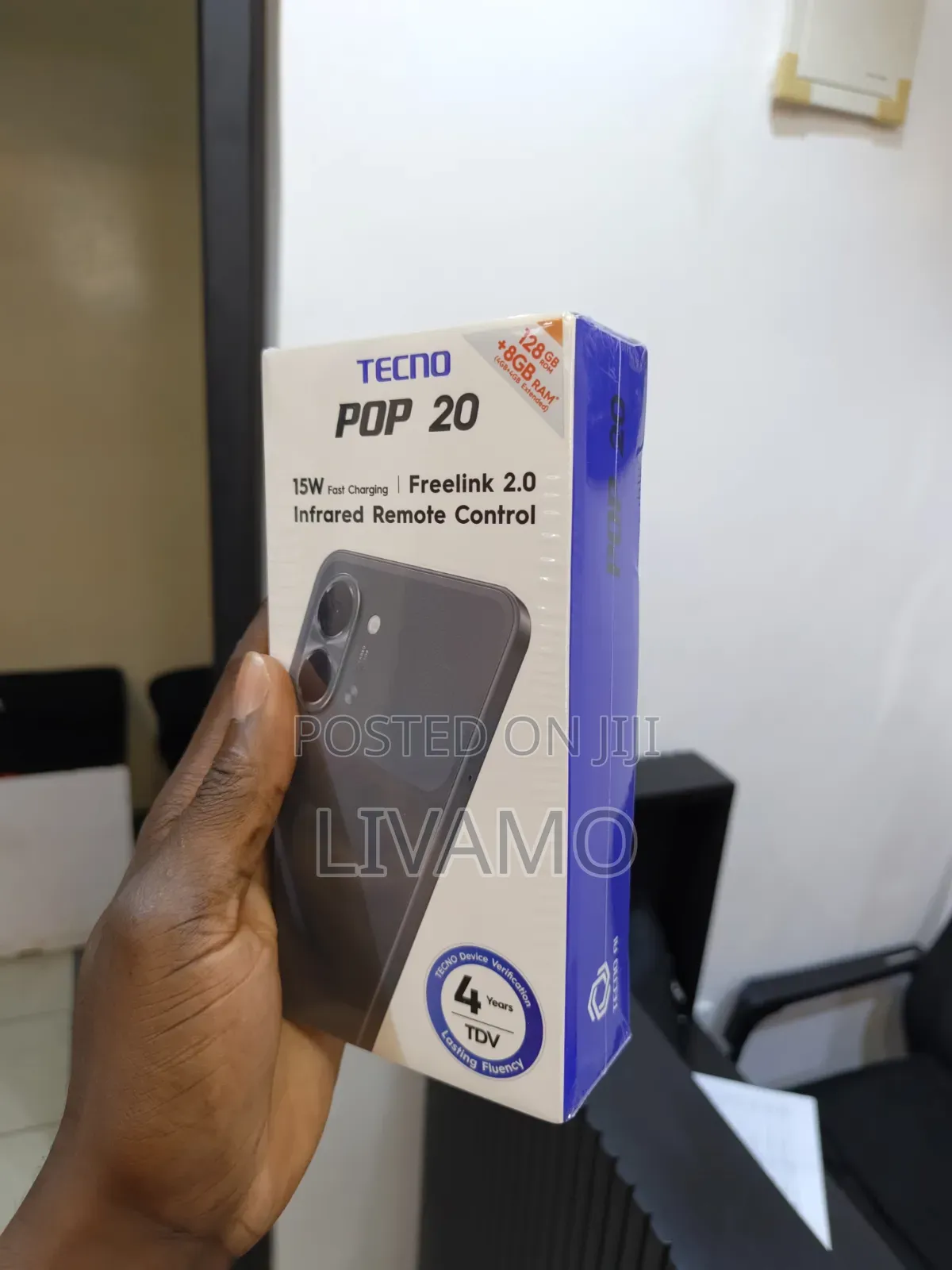 New Tecno Pop 20 64 GB Gray
