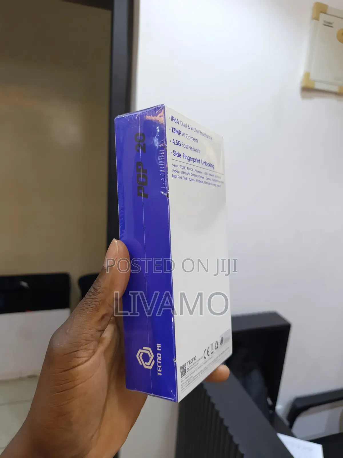 New Tecno Pop 20 64 GB Gray