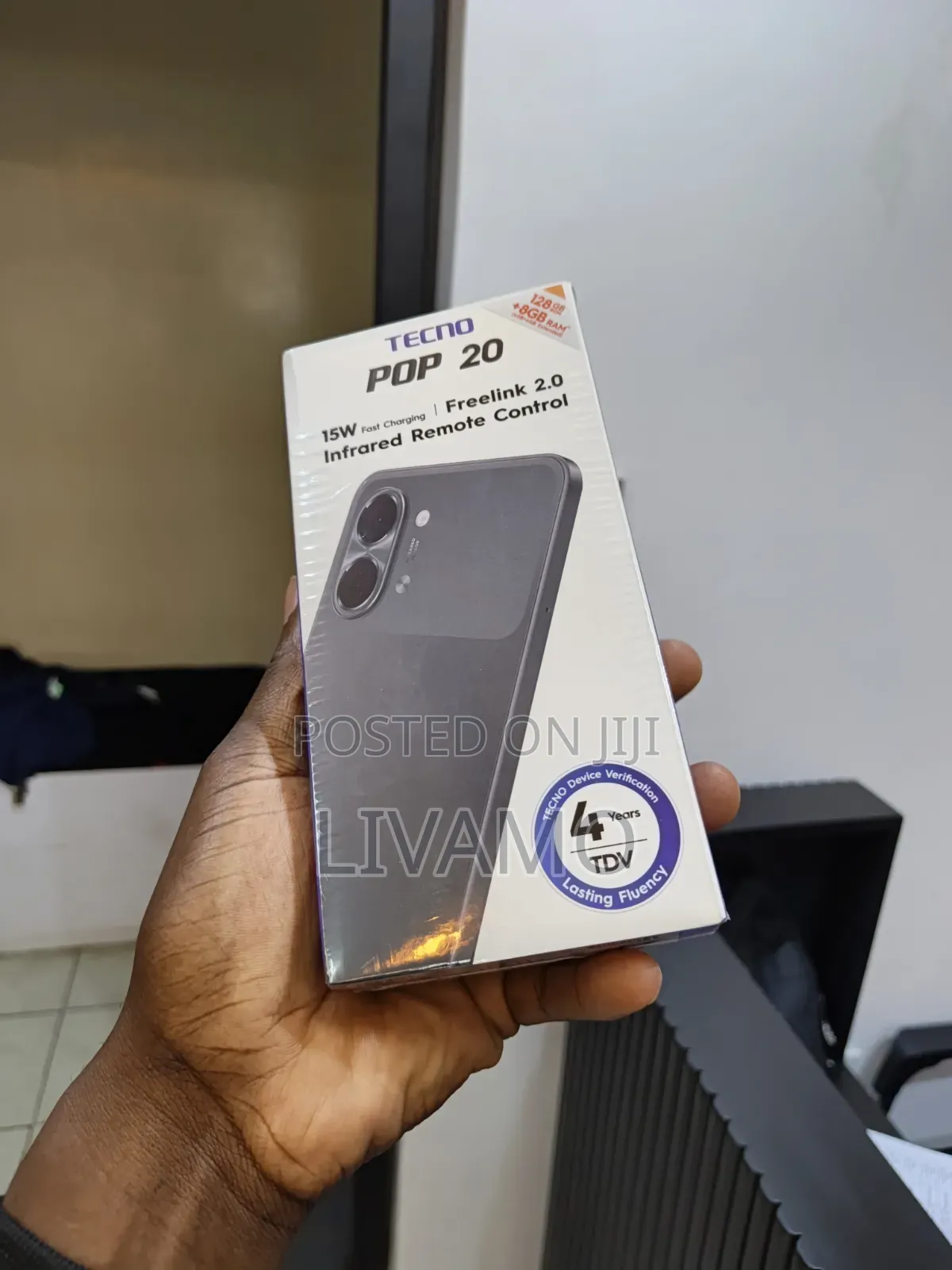 New Tecno Pop 20 128 GB Gray