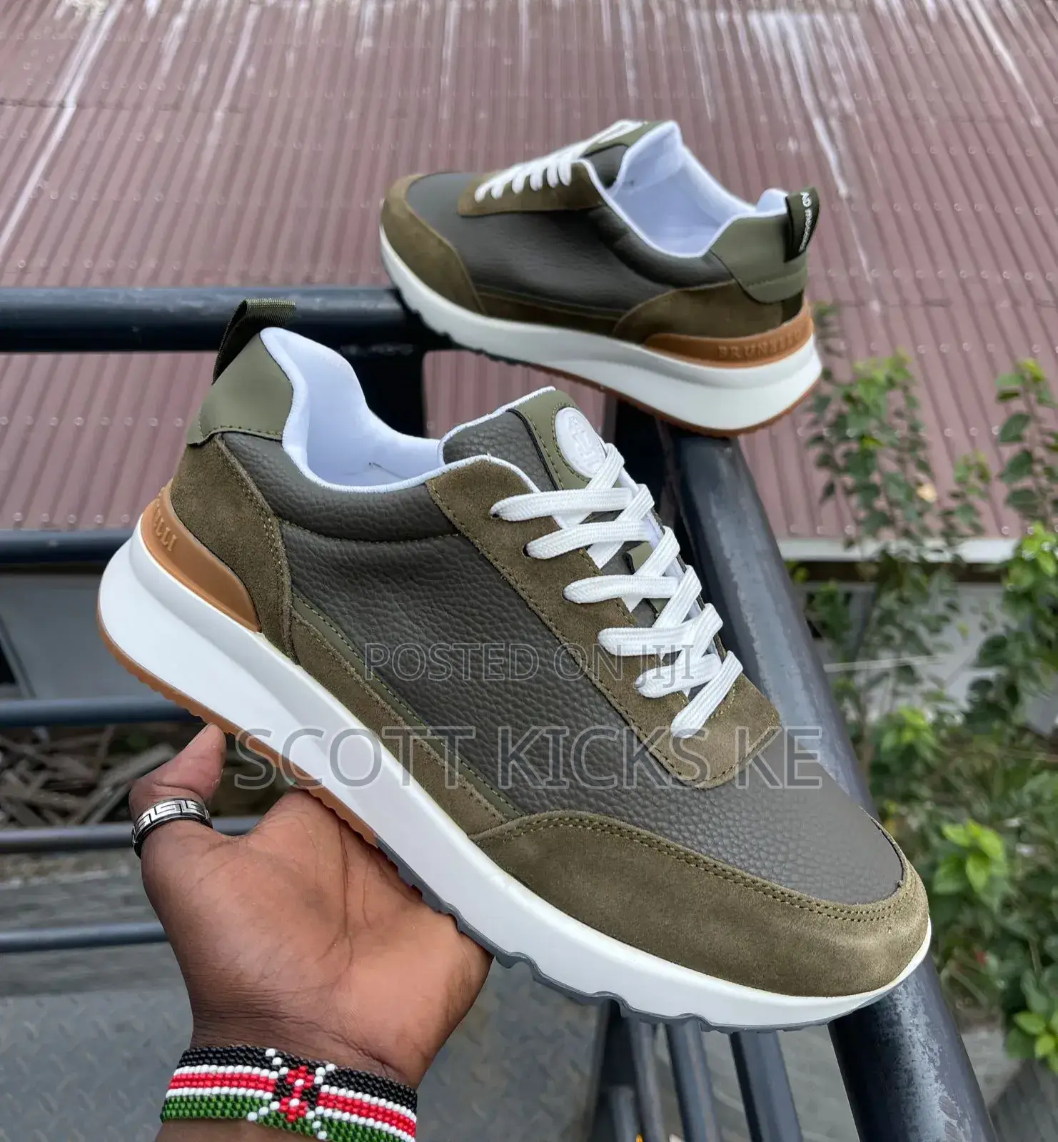Brunello Cucinelli Quality Men Sneakers