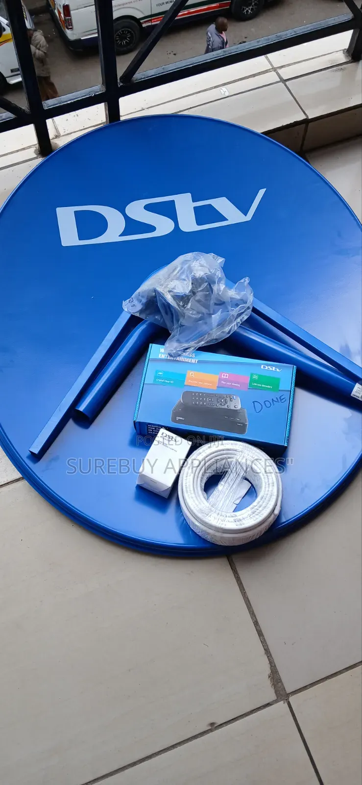 DSTV Complete Hd Decoder Kit With Satellite Dish