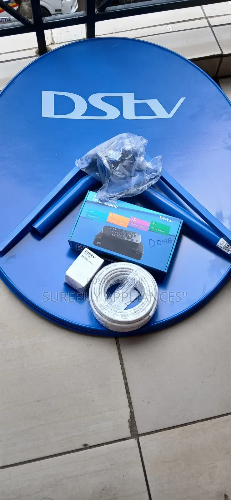 DSTV Complete Hd Decoder Kit With Satellite Dish