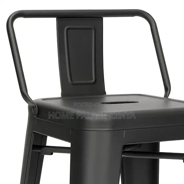 Counter Stool: Heavy Duty Iron Bar Stool With Steady Design