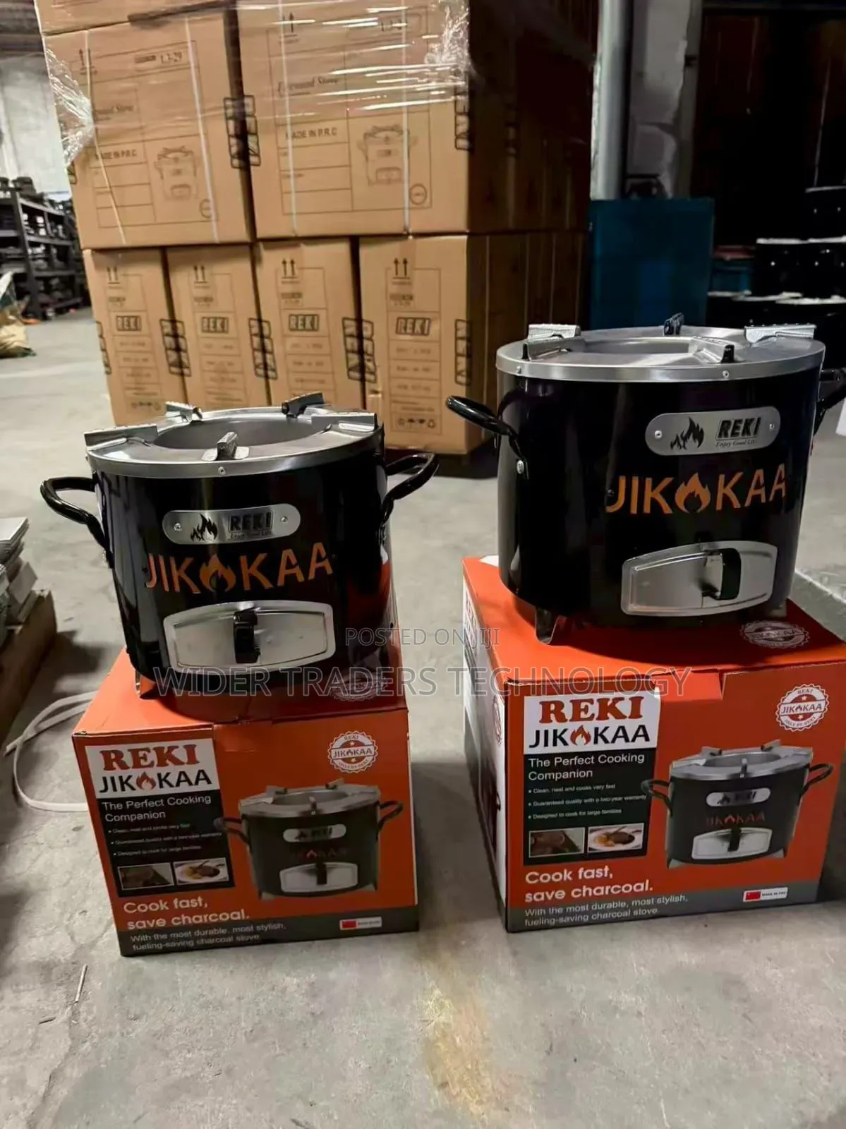 Reki Jikokaa Charcoal Stoves
