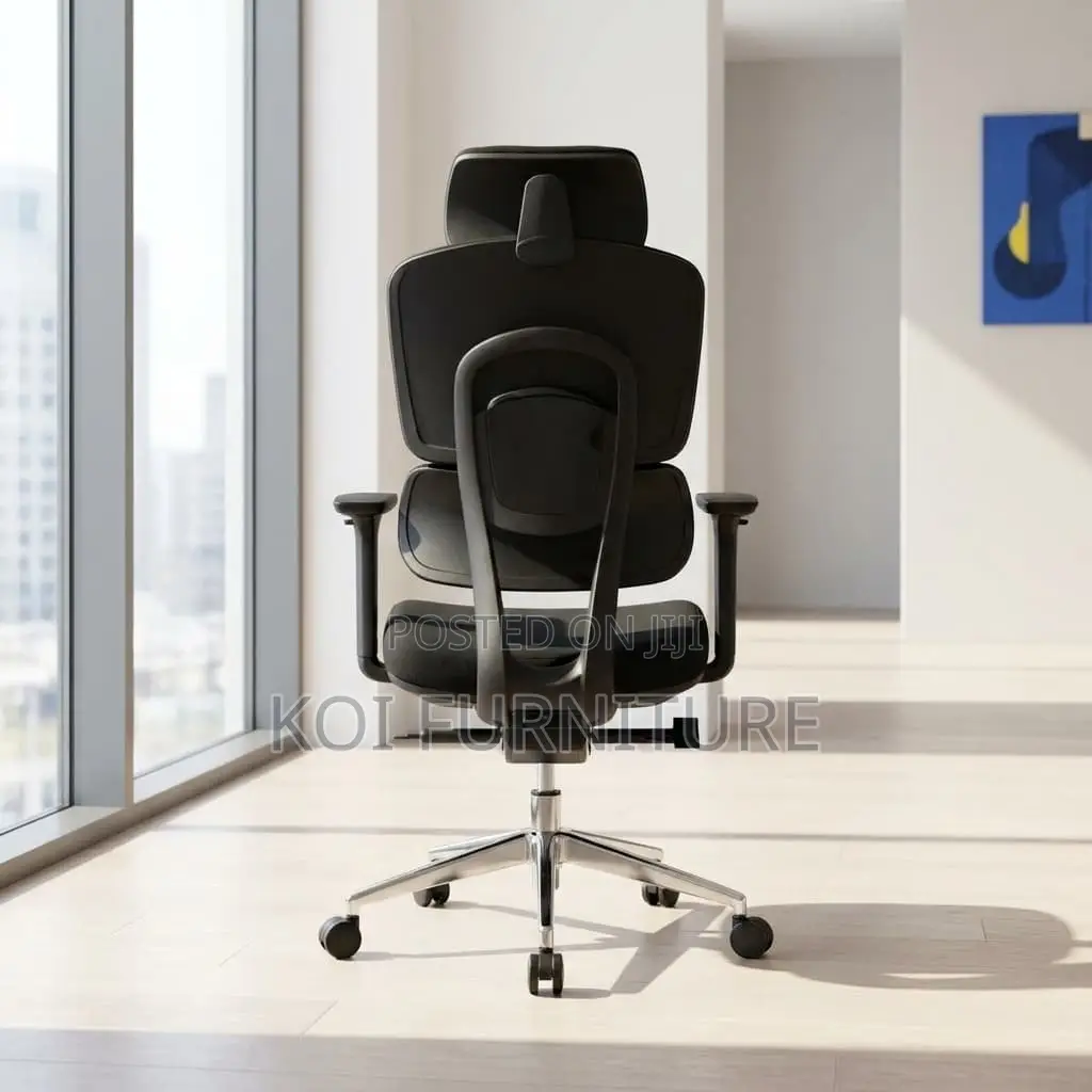 Office Chair : High-Back Ergonomic Office Chair