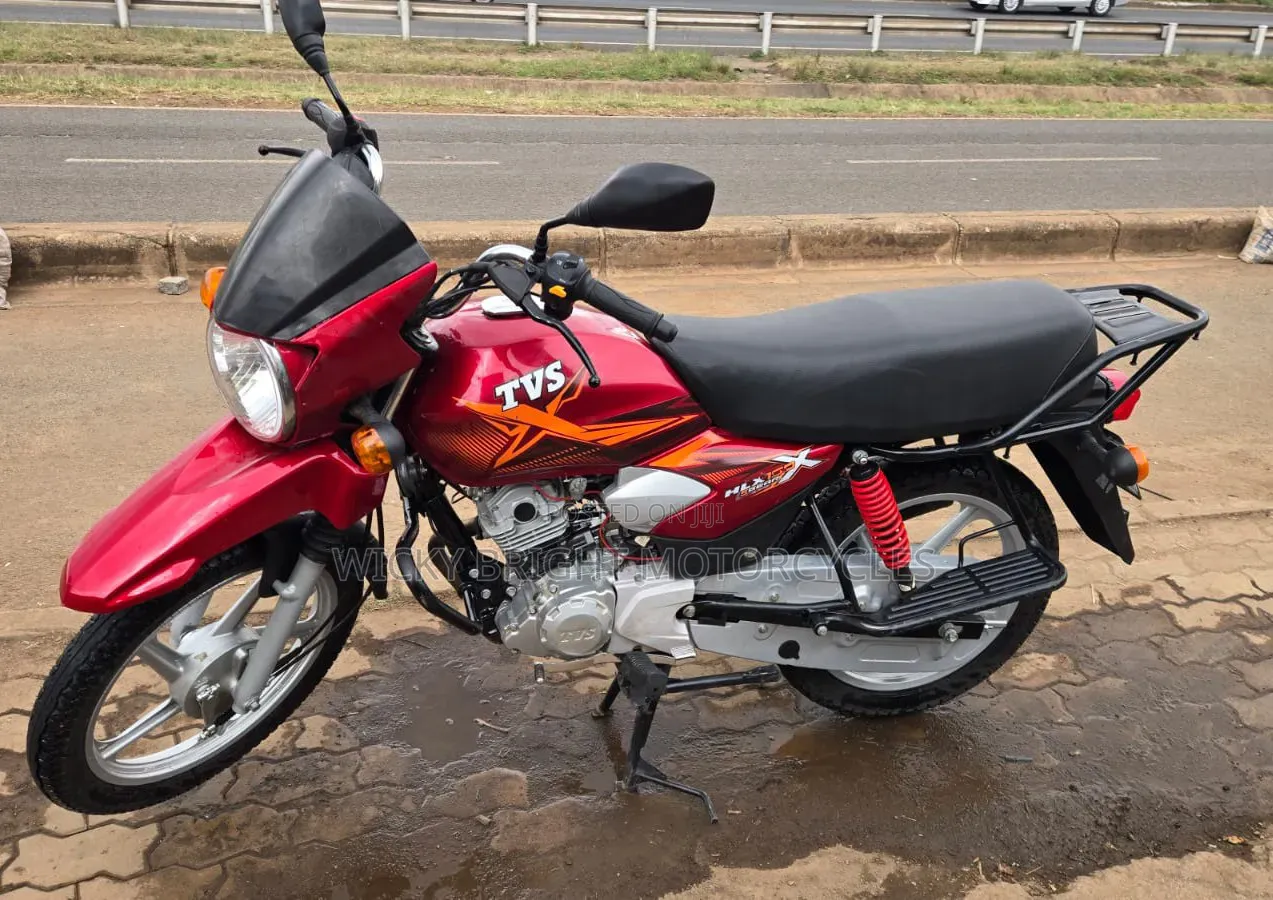 TVS HLX Plus ES 2025 Red