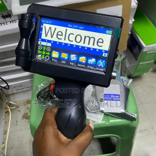 12.7mm Professional Mobile Ink Printer for Packaging and Label Solutio
