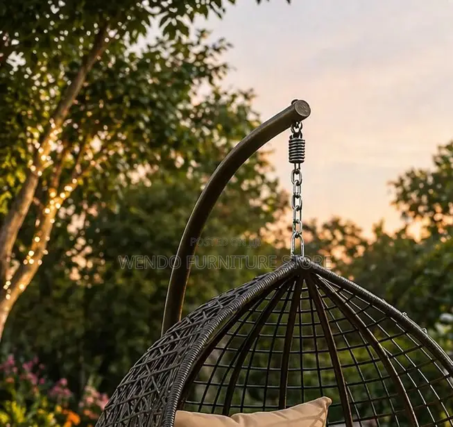 Home Chairs; Leather Rattan Home Hammock Seat