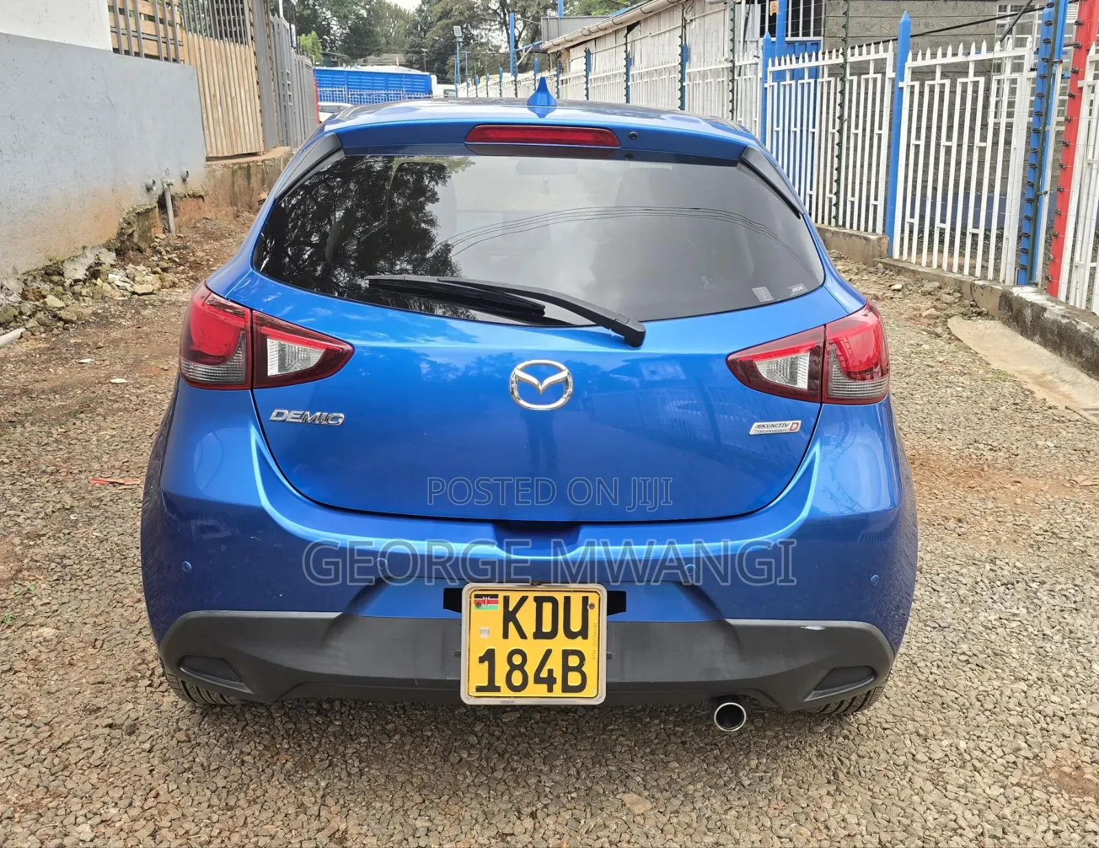 Mazda Demio 2018 Blue