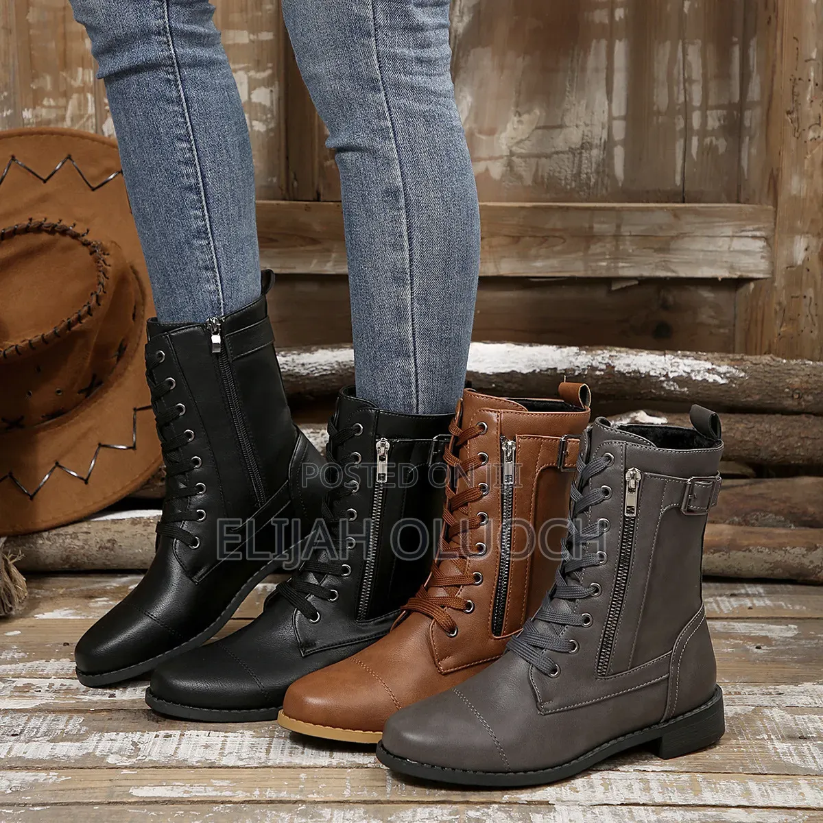 Adults Ladies Walker Boots