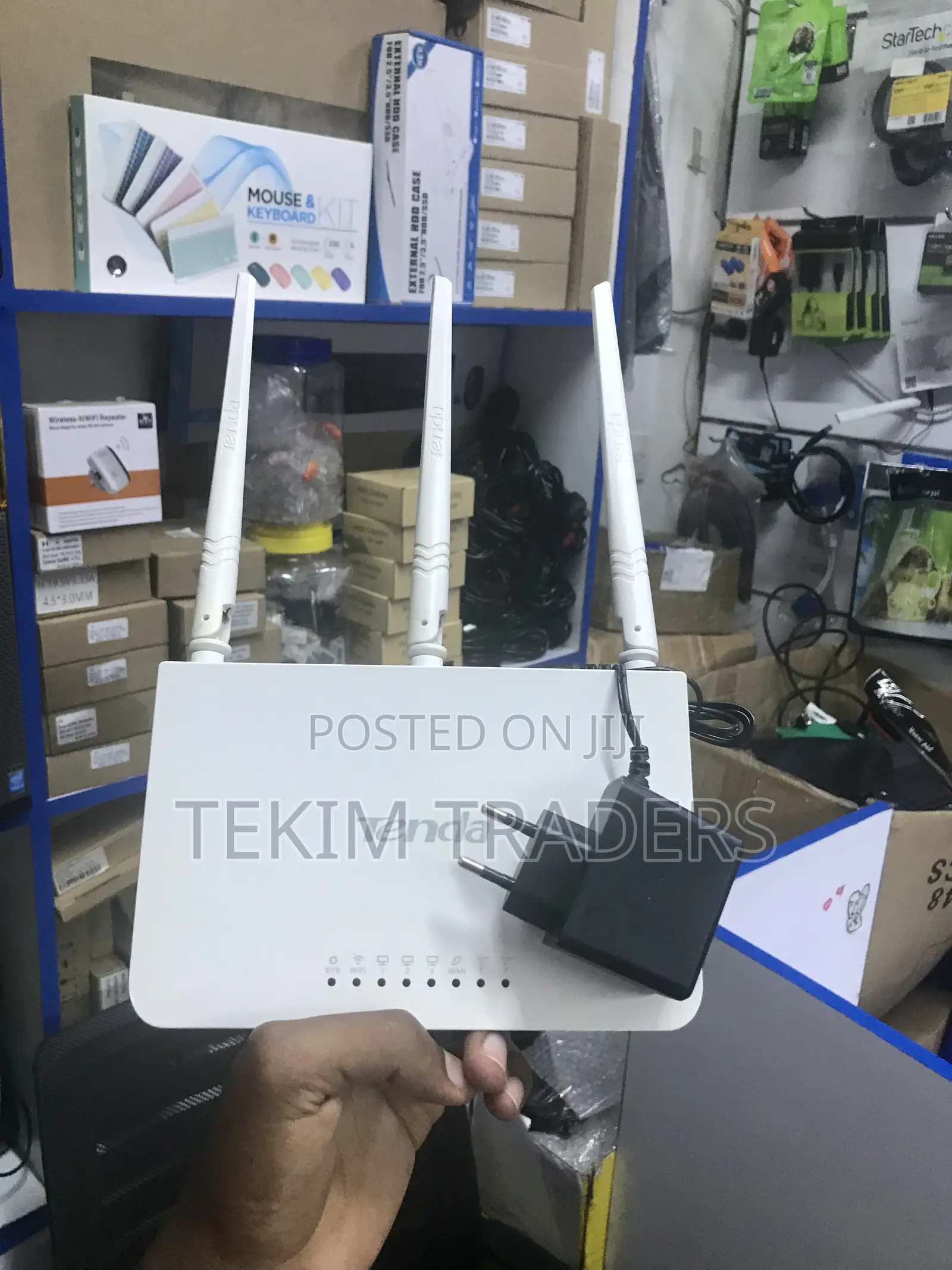 Tenda F3 N300 Professional Refurbished-3 Lan Ports, 300mbps Wireless N