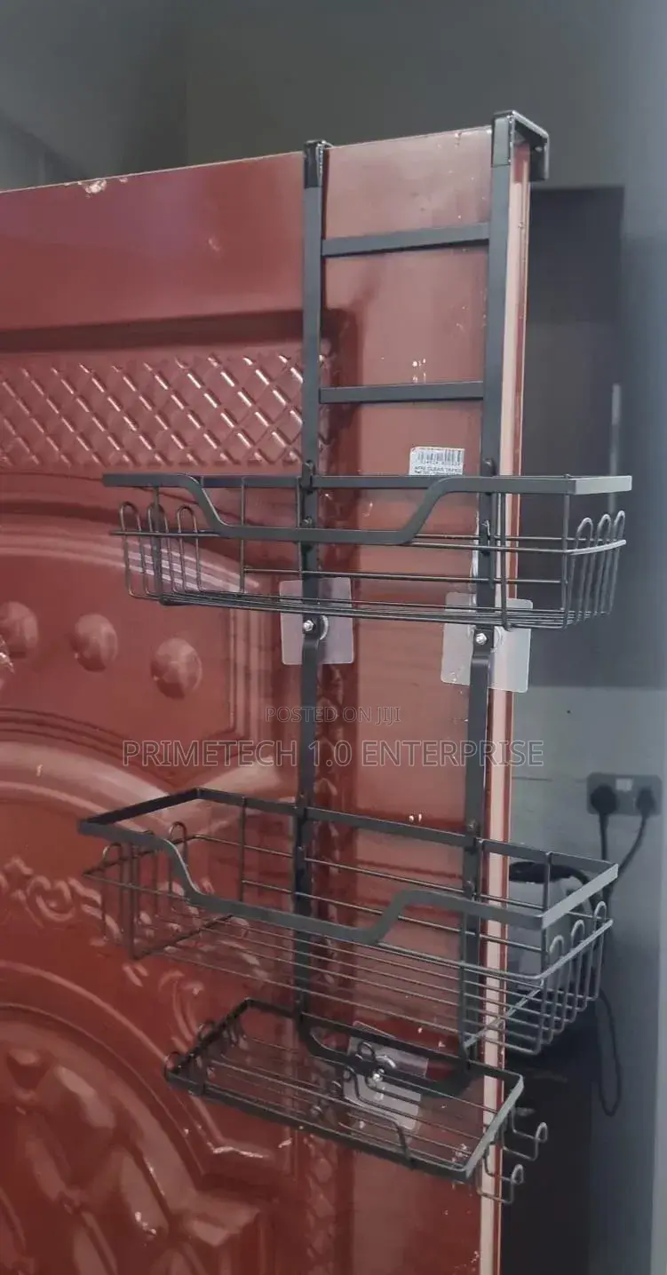 3 Layer Behind The Door Shower Caddy