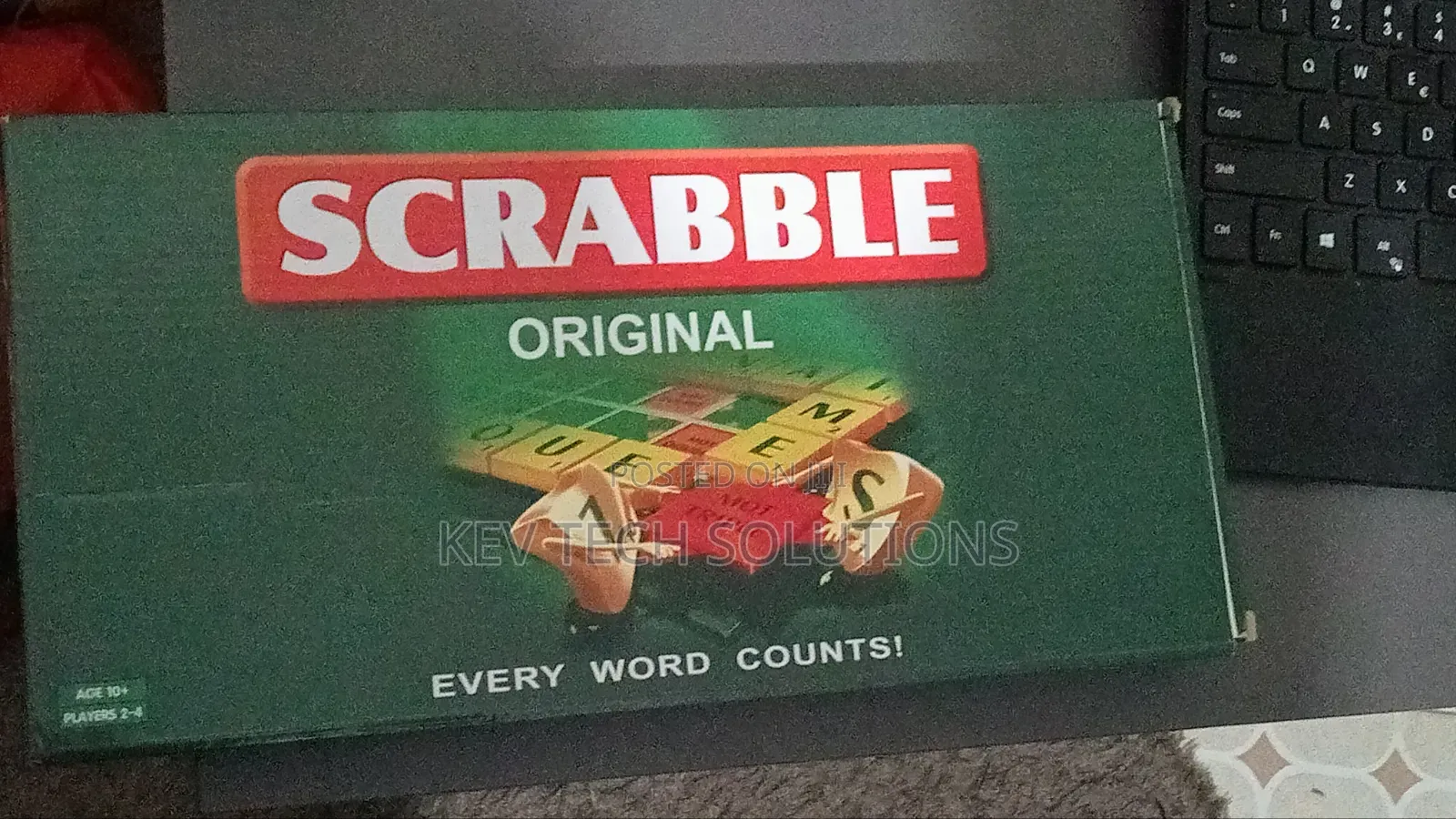 Original Scrabble Game Board