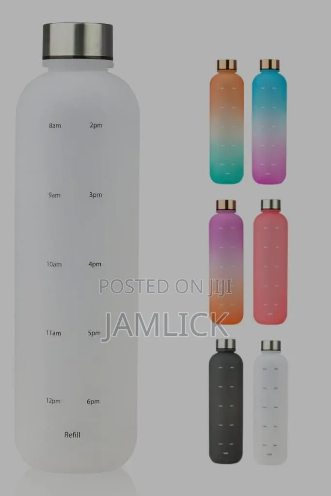 Bpa Free 1l Motivation Water Bottle - Pm