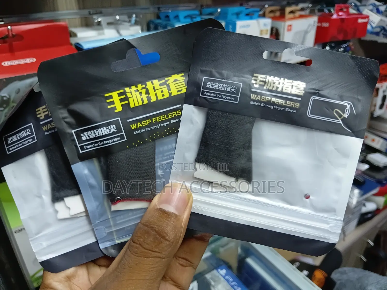 Wasp Feelers Mobile Gaming Finger Sleeves.