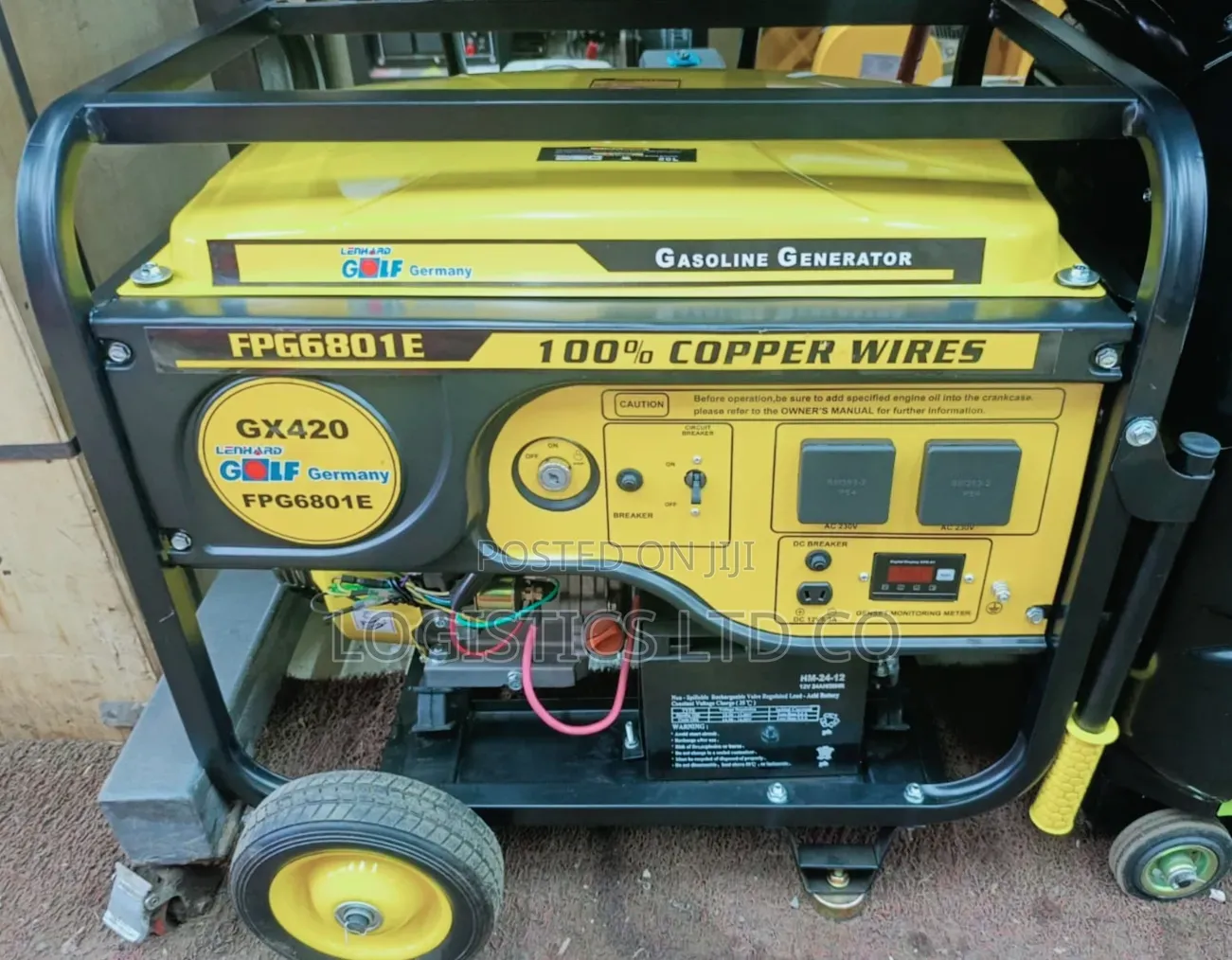 Petrol Generator 7500w Golf Germany Fpg6801e