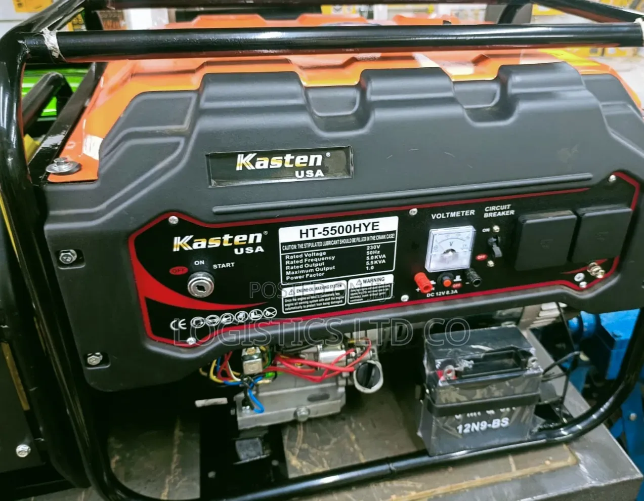 Kasten Usa Petrol Generator 5 Kva Key Start