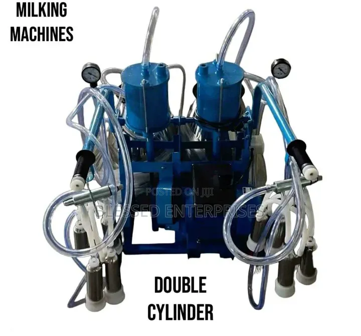 Commercial Premier Double Cylinder Cow Milking Machine
