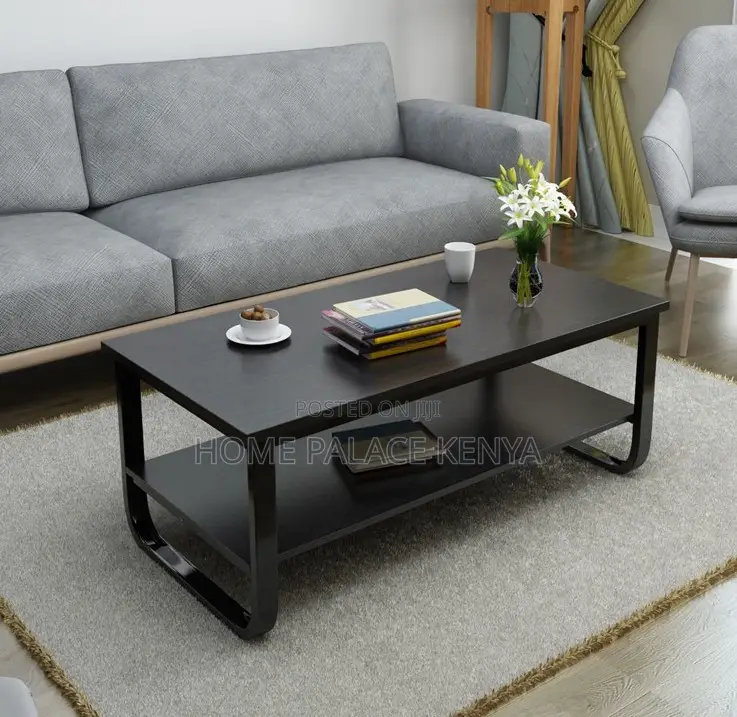 Coffee Table: Modern Simple Low Wooden Coffee Table