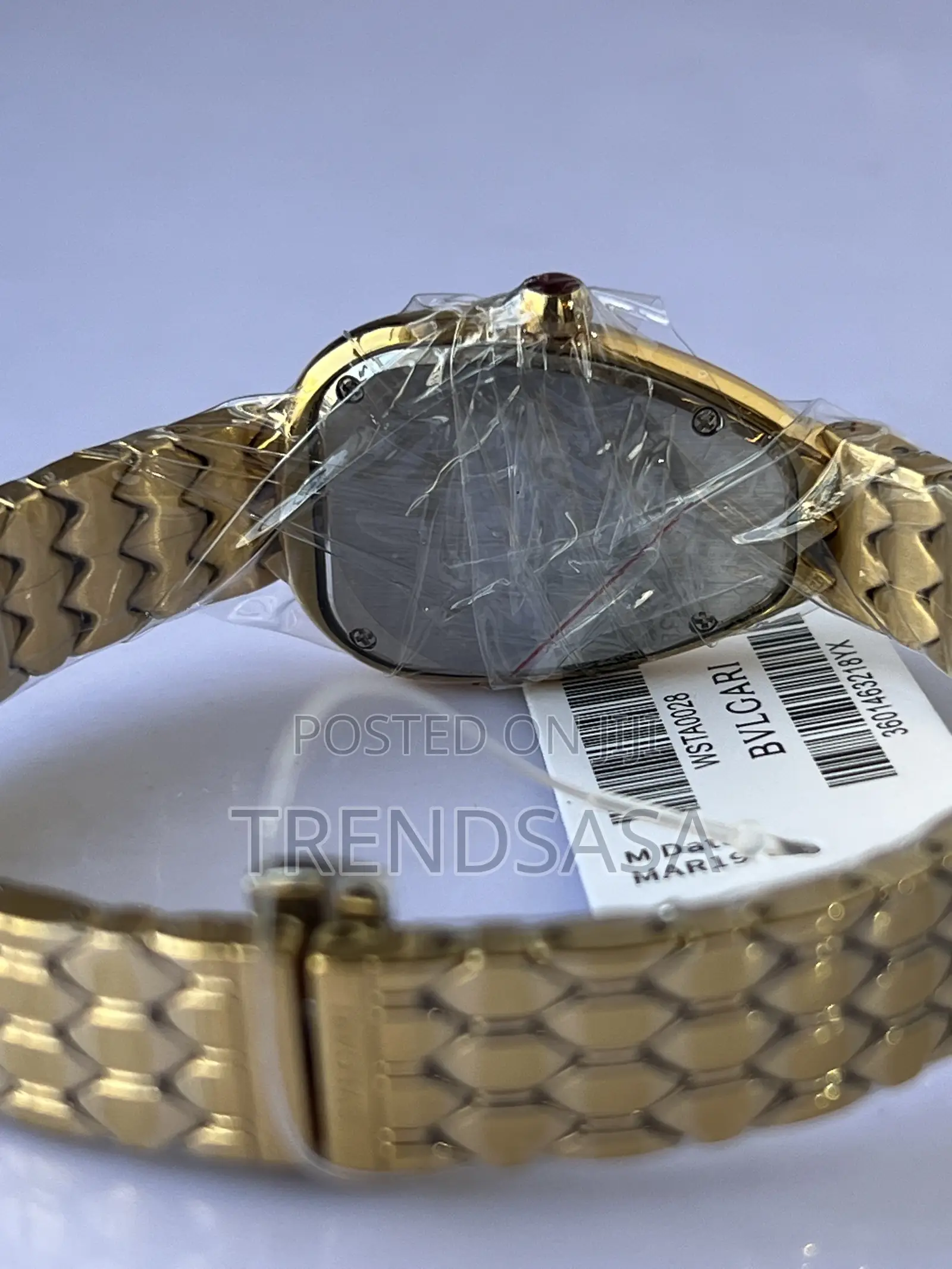 Bvlgari Serpenti Yellow Gold Green Dial Ladies Watch