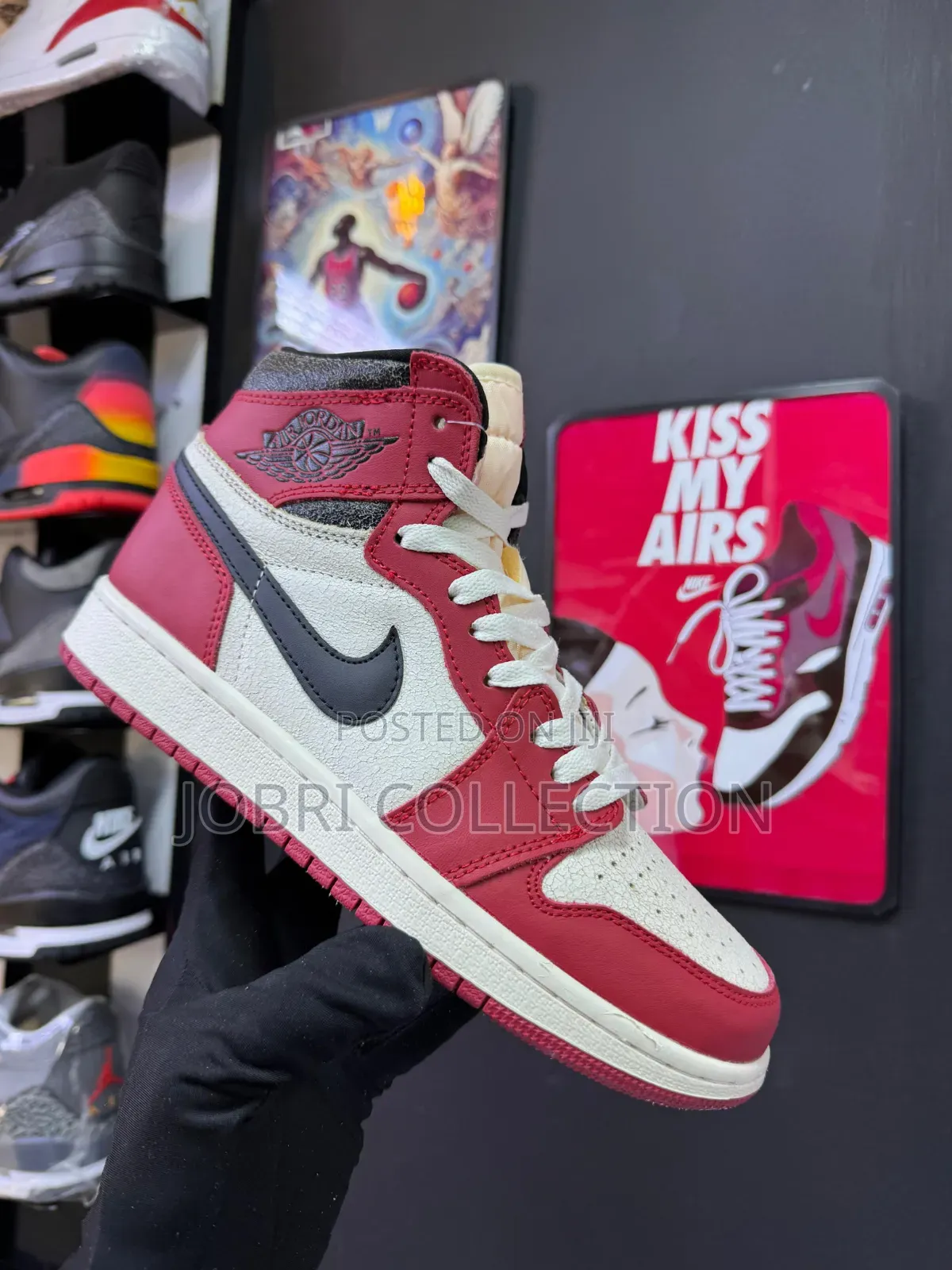 Nike Air Jordan 1 Retro High "Chicago Lost and Found" Sneakers
