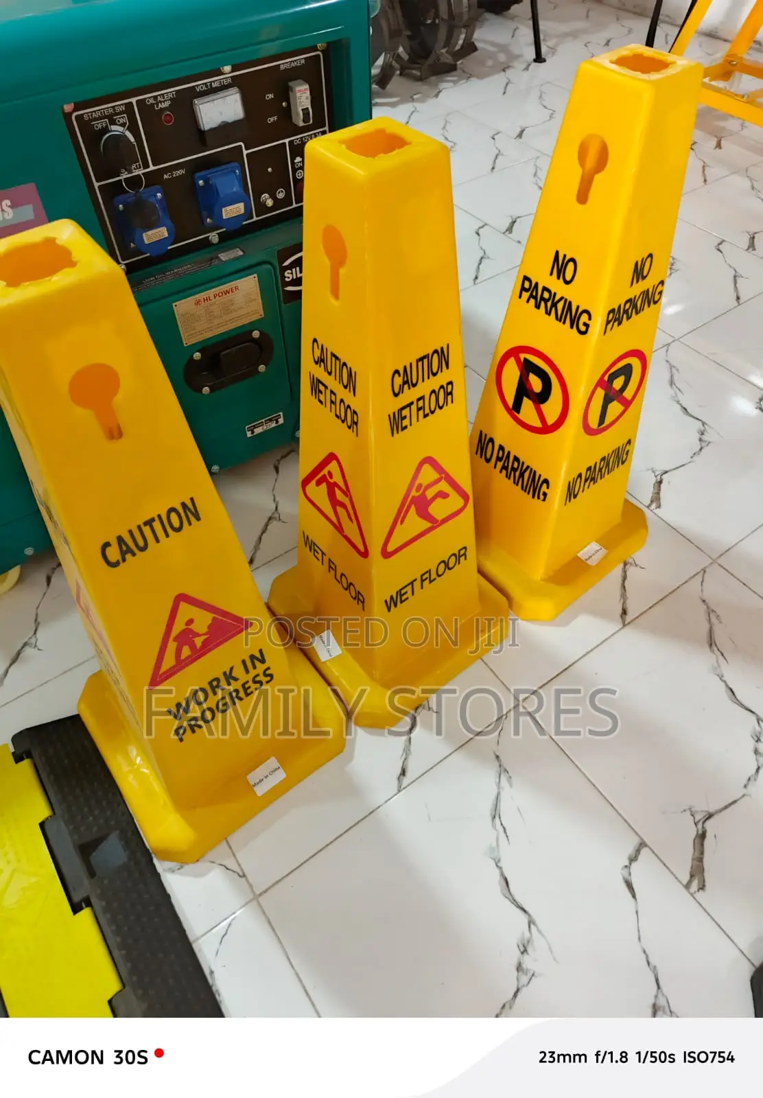 Caution Floor Stand Signs Work Cleaning & Wet Floor