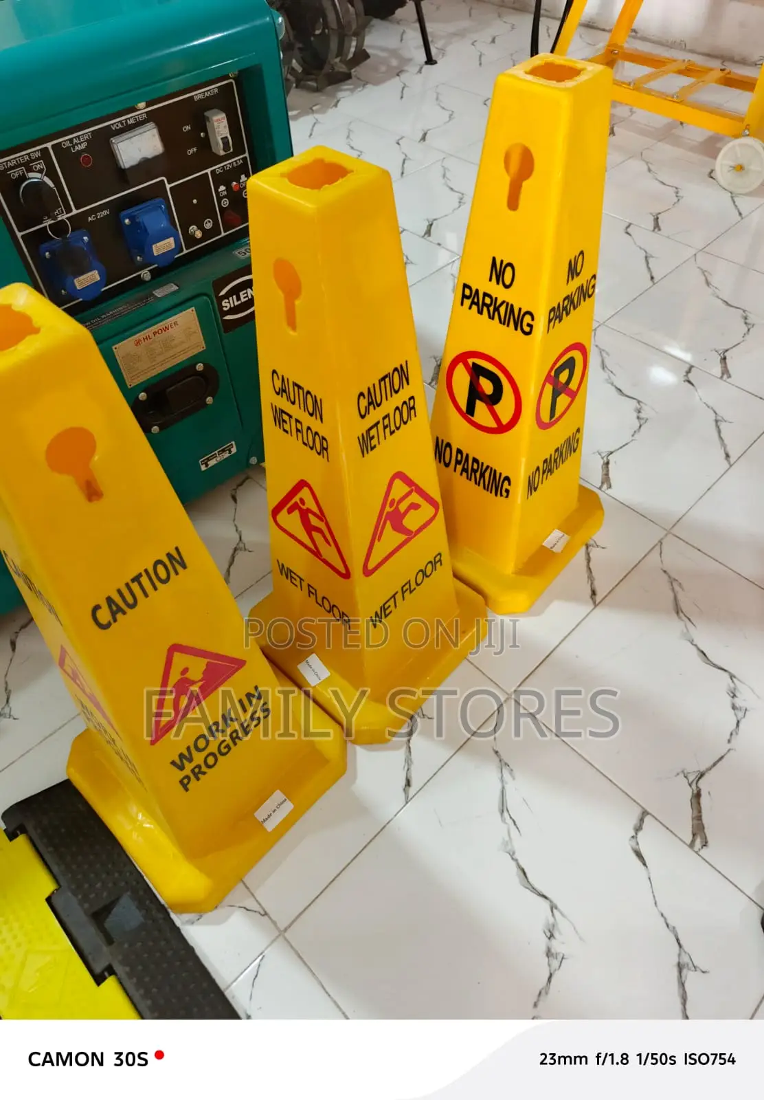Caution Floor Stand Signs Work Cleaning & Wet Floor