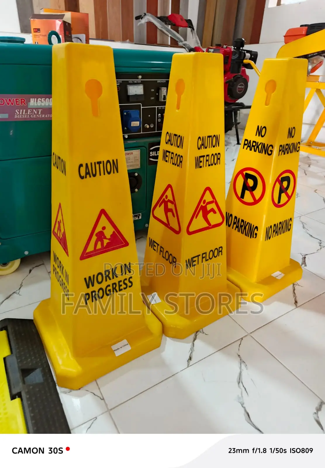 Caution Floor Stand Signs Work Cleaning & Wet Floor