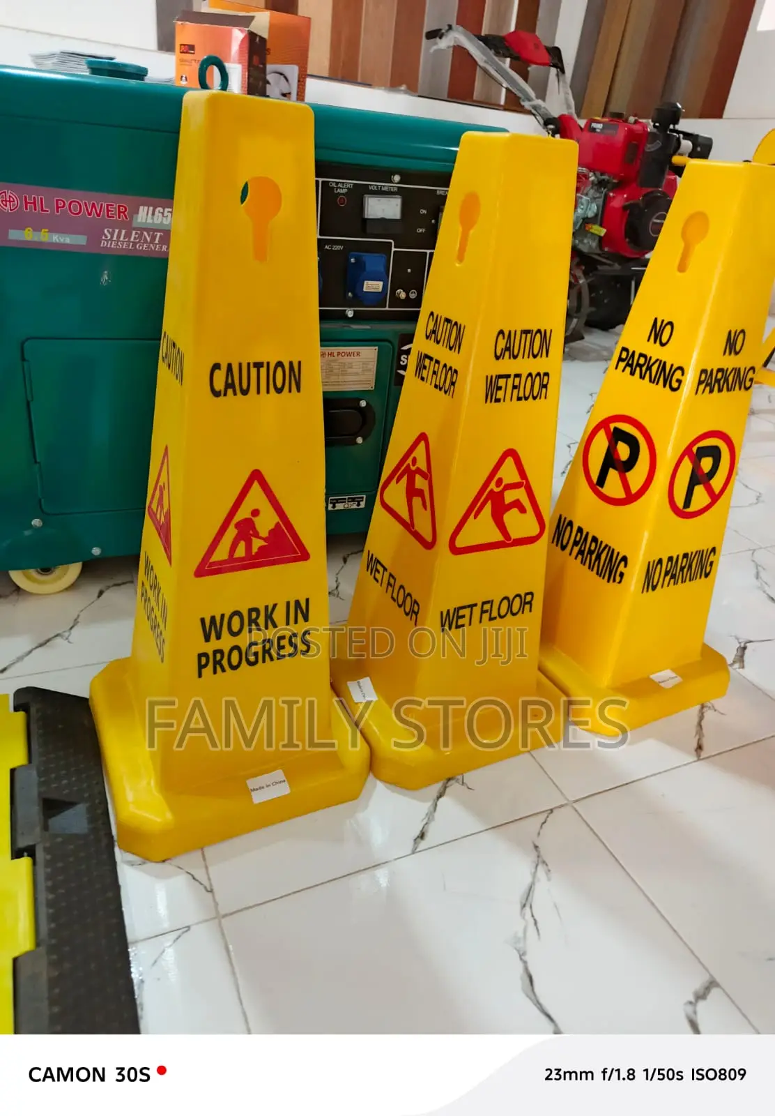 Caution Floor Stand Signs Work Cleaning & Wet Floor