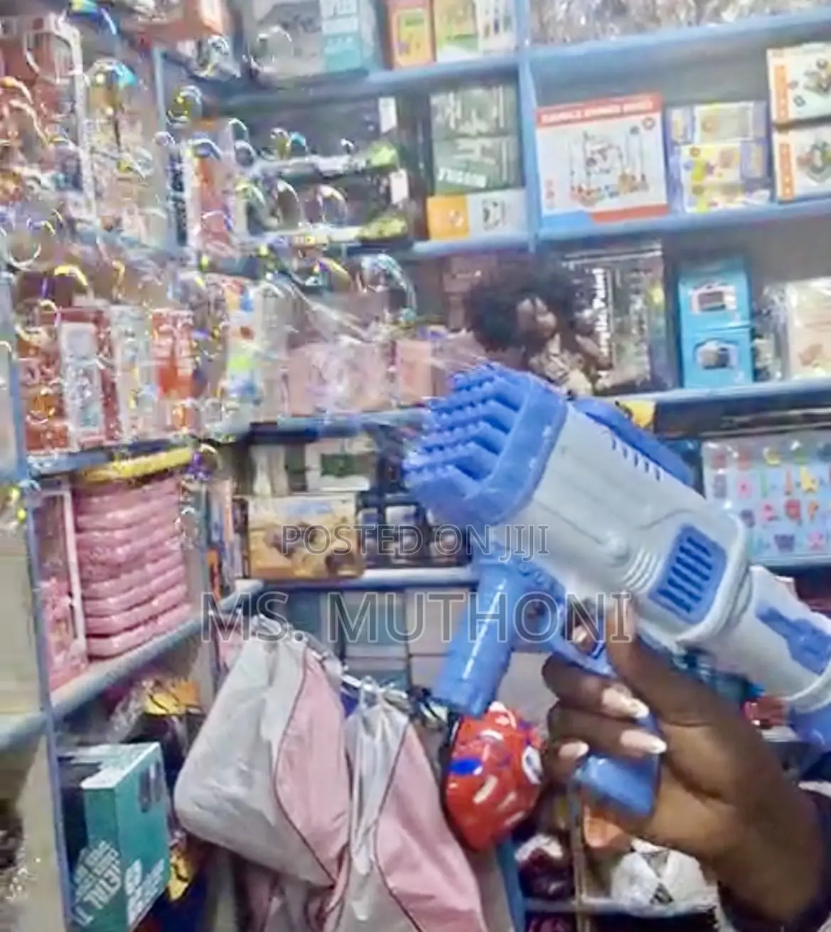 *36-Holes Gatling Bubble Guns