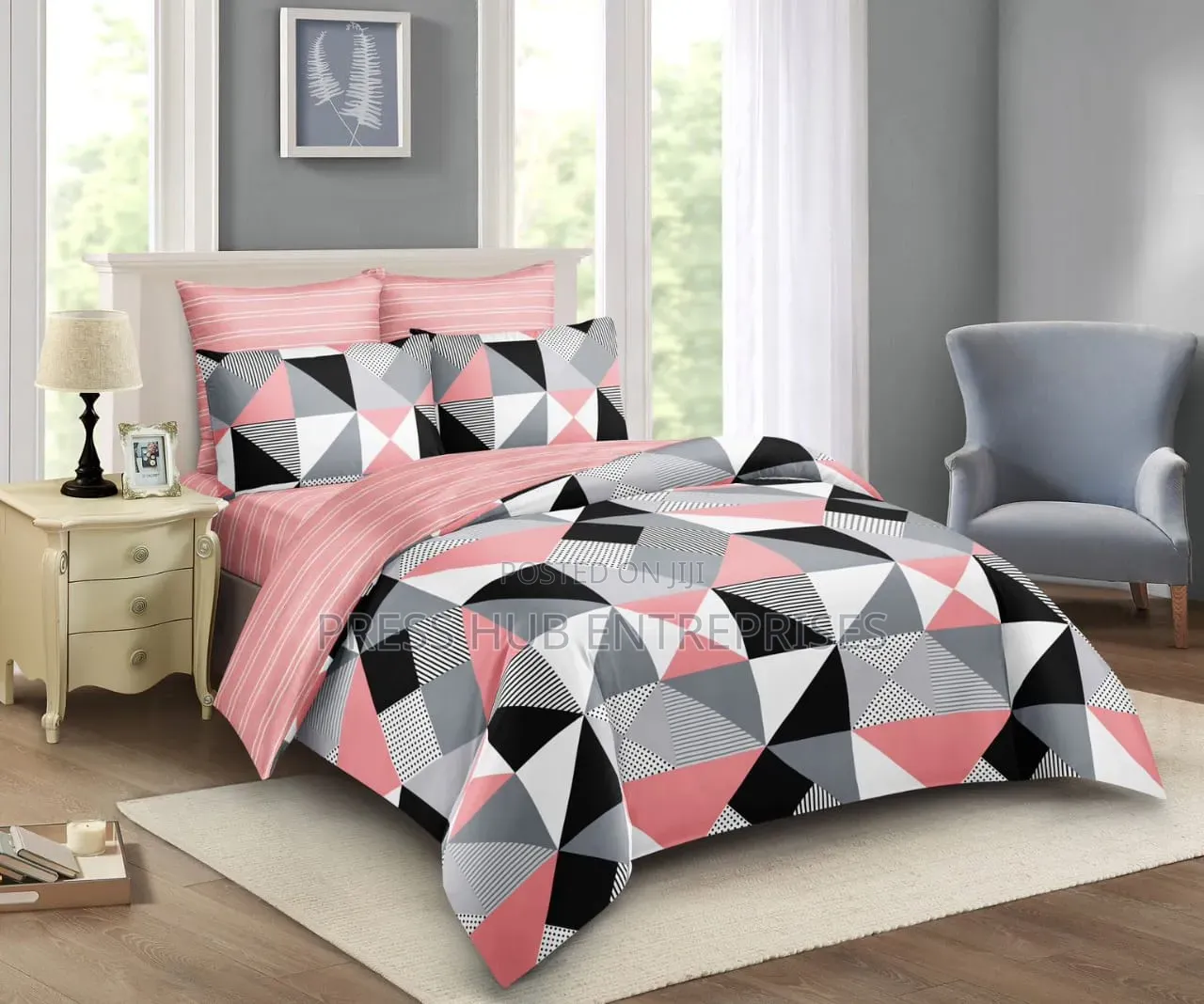 Cotton Binded Duvet Set