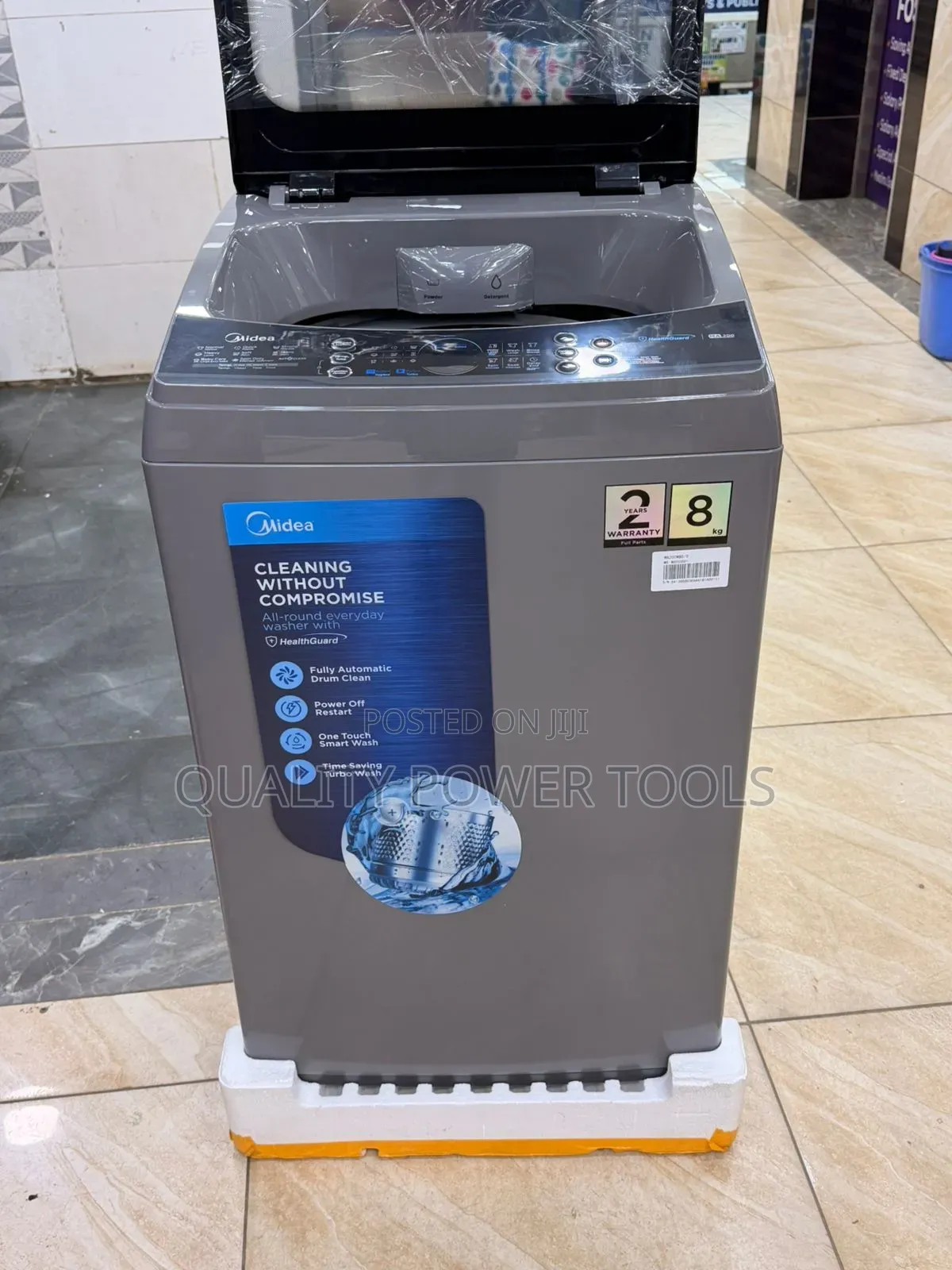Midea 8kg Fully Automatic Top Load Washing Machine