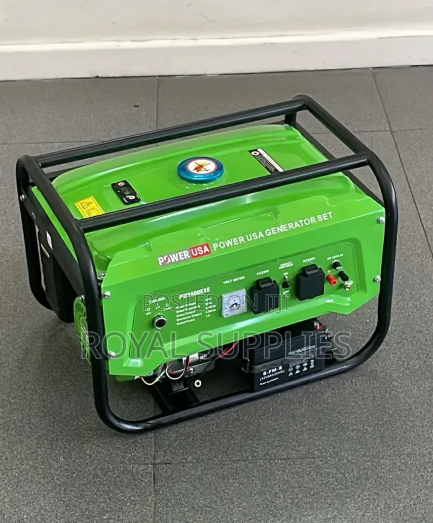 Power Usa 3kva Petrol Generator Keystart