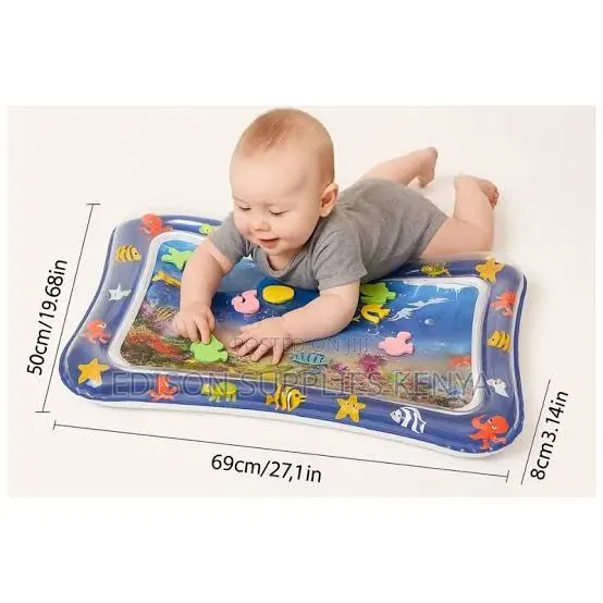 Inflatable Baby Water Mat Tummy Time Premium Toy For Infants