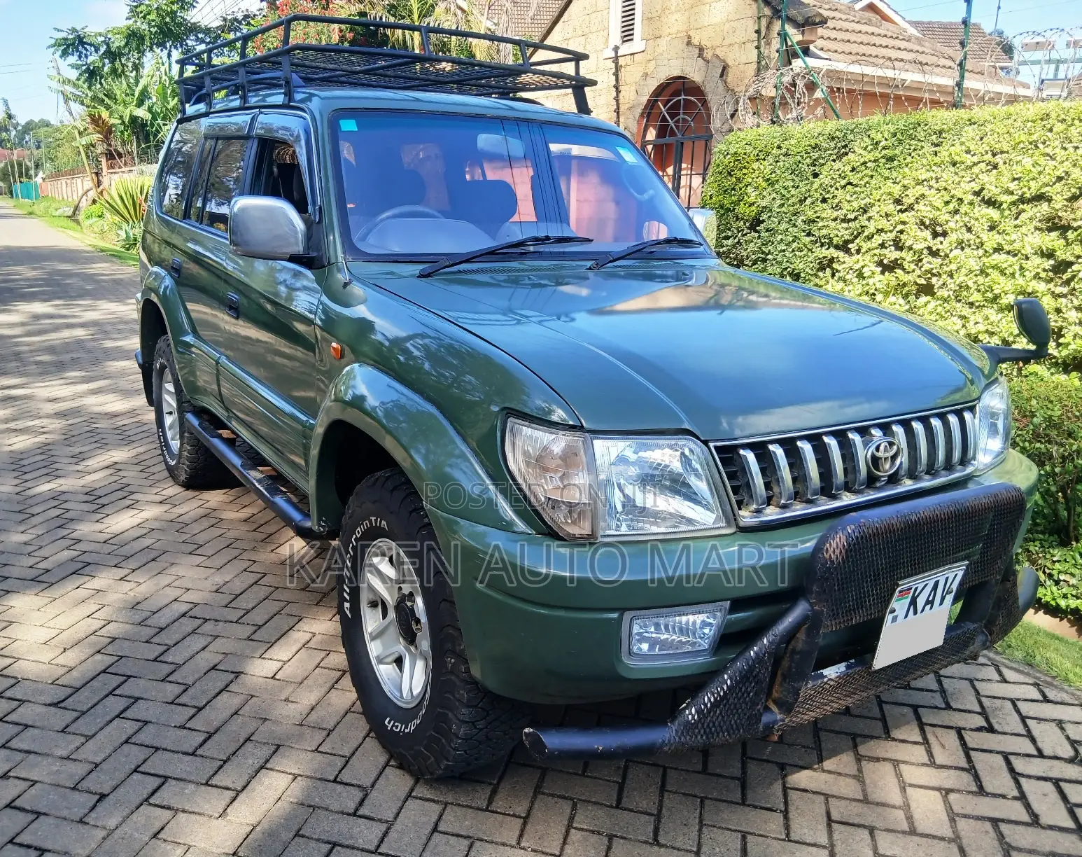 Toyota Land Cruiser Prado 1998 Green