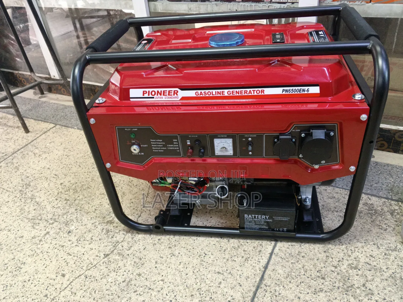 Pioneer 6.8kva Gasoline Generator