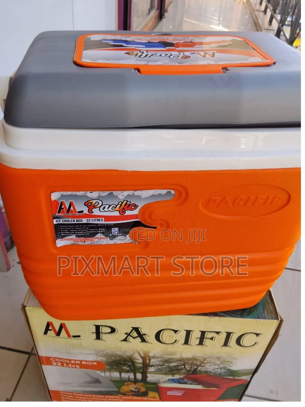 Pacific Travel Cooler Box 32 Litres High Capacity