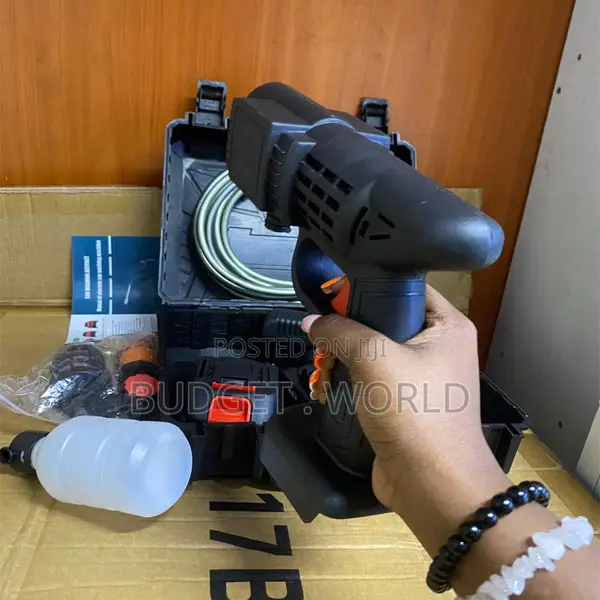 Portable Rechargeable Car Wash Sprayer – Cordless High Pressure Water