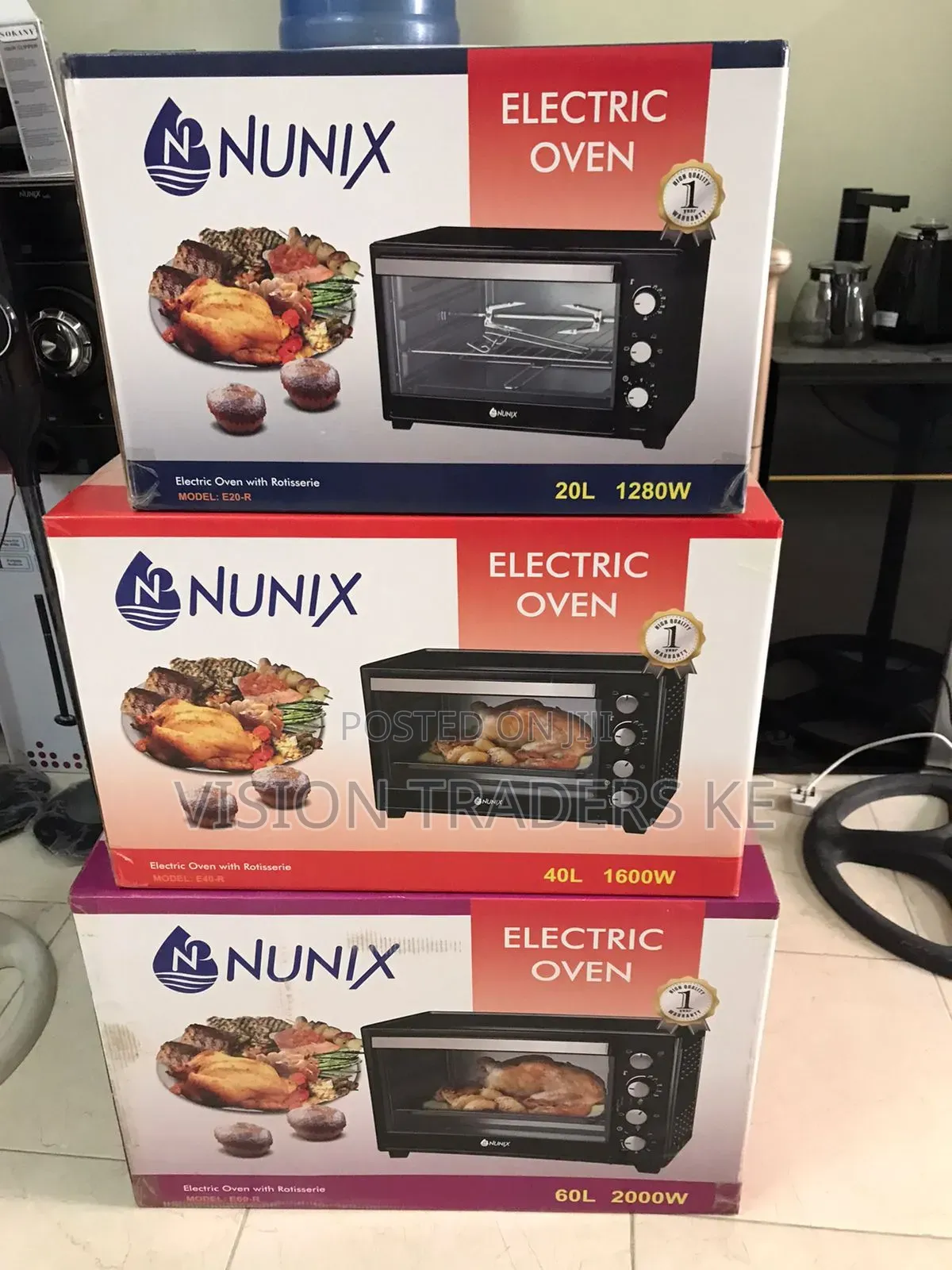 Nunix 20ltrs Electric Rotisserie Oven